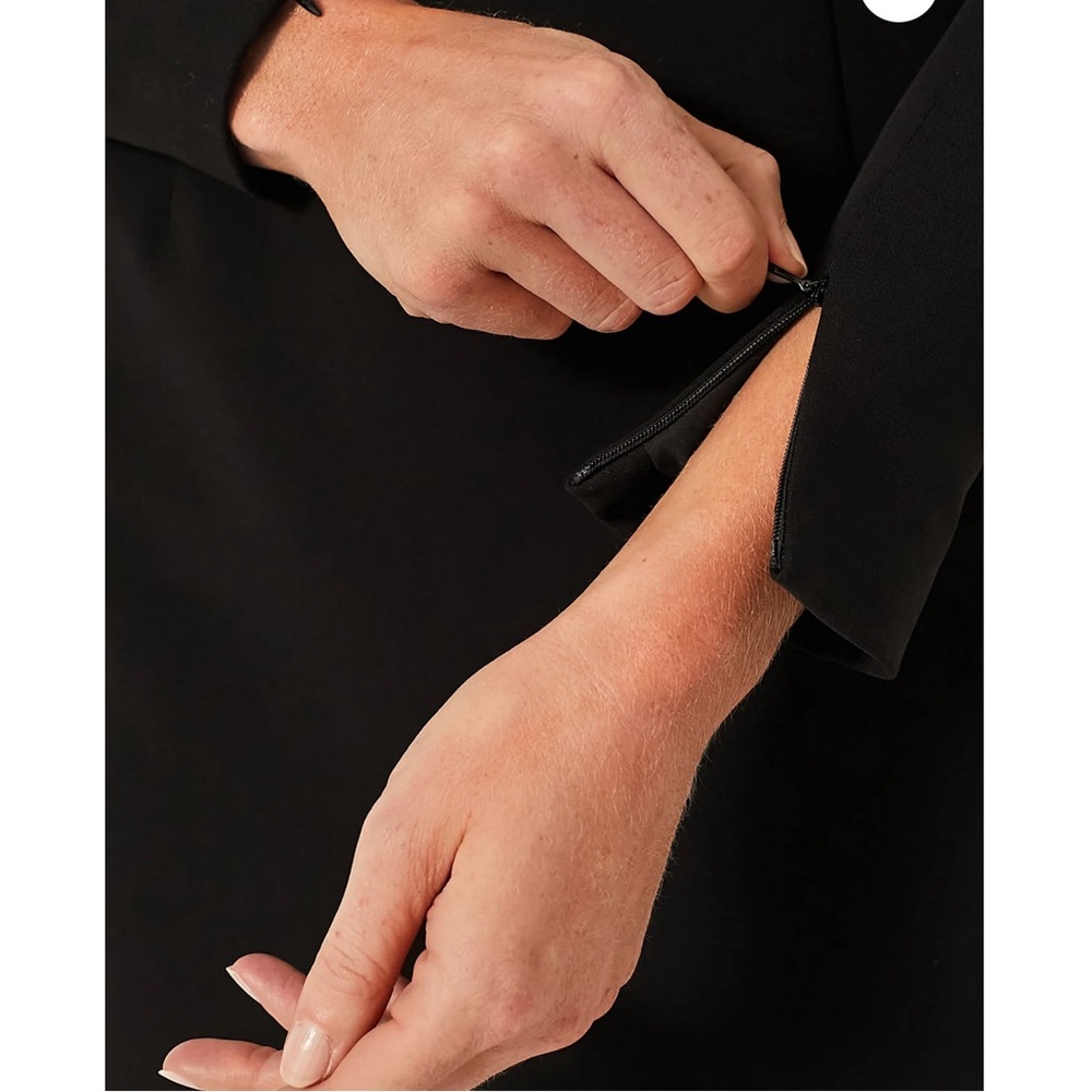 TUCKERNUCK Black Off the Shoulder Alva Dress - Picture 6 of 11